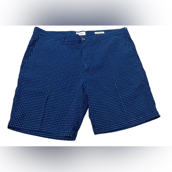 Goodfellow & Co Blue Flat Front Shorts Summer Essential Linden Short Size 40 - Picture 1 of 10